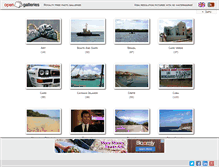 Tablet Screenshot of opengalleries.org